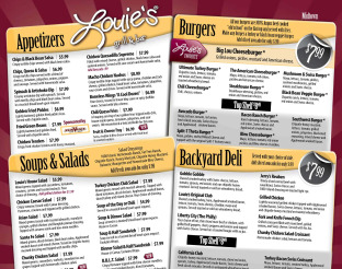 View Louie's Grill & Bar Menu